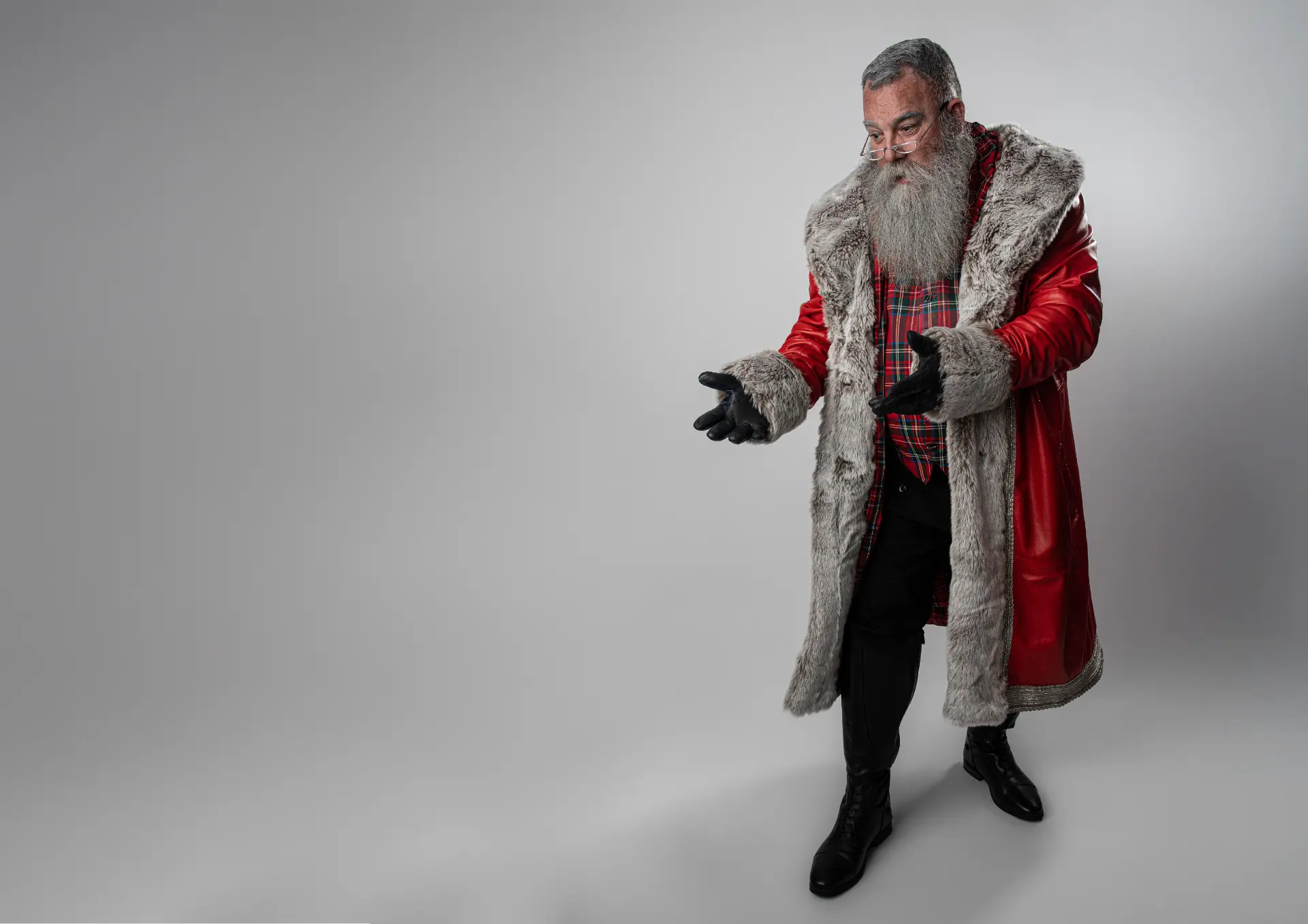Santa welcoming you